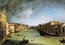 Venedig, Der Canal Grande Richtung Nord-Osten, vom Palazzo Balbi bis zur Rialto-Brücke