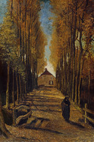Avenue of Poplars in Autumn, Nuenen