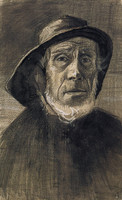 Head of a Fisherman with a Fringe of Beard and a Sou