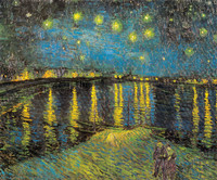 Starry Night over the Rhone, Arles
