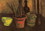 Still Life with Brushes in a Plant Pot, Nuenen