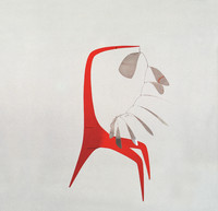 Feuilles d’aluminium, poteau rouge