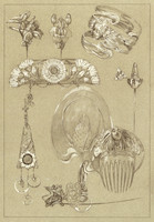 Drawing for Documents décoratifs, Board 50