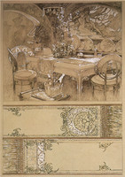 Drawing for Documents décoratifs, Board 72