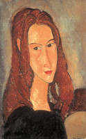 Portrait of Jeanne Hébuterne – Head in profile (Young Redhead)