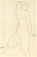 Standing Female Nude