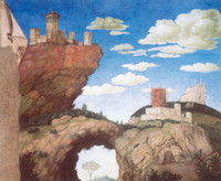Paysage avec un château, Chambre des Époux ou Camera Picta