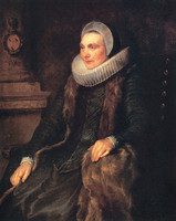 Bildnis der Gattin Adriaen Stevens, Maria Bosshardt