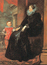 Retrato de una mujer de la nobleza genovesa con su hijo