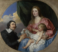 L’Abbé Scaglia adorant la Vierge et l’Enfant