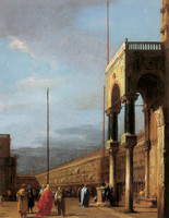 Venedig, San Marco-Platz von der Basilika aus