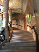 Casa Milà (La Pedrera), staircase in roof tower