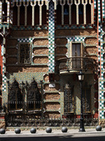 Casa Vicens, lateral façade