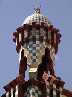 Casa Vicens, tower detail