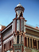 Casa Vicens, tower detail