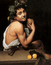 Sick Bacchus or Satyr with Grapes