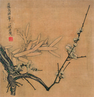 Plum Blossoms and Bamboo