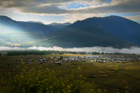 An Old Chinese Tuvinians' Village