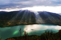 The Kanas Lake at Moring