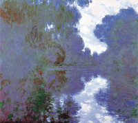 Morgen an der Seine, klares Wetter