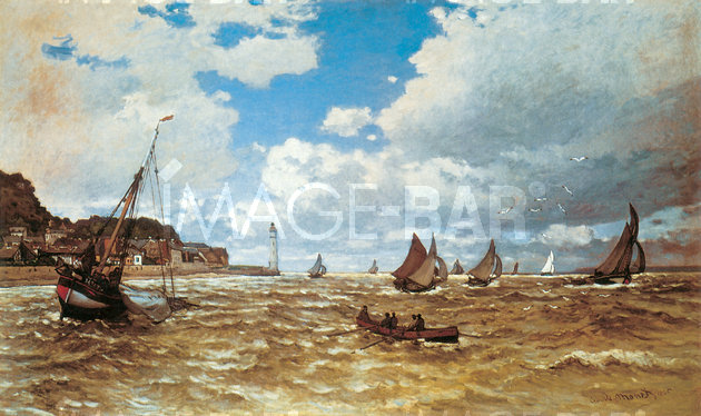 Mouth of the Seine at Honfleu