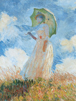 Study of a Figure Outdoors (facing left)