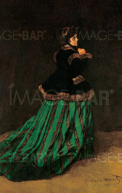 Woman in a Green Dress (Camille)