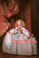  Velázquez et Juan Bautista Martínez del Mazo, L’Infante Marguerite en rose et argent