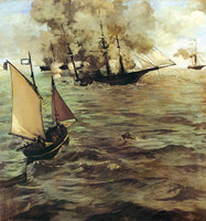 Battle of the "Kearsage" and the "Alabama"