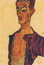 Homme grimaçant (Autoportrait)