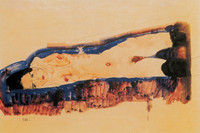 Reclining Nude with Black Stockings