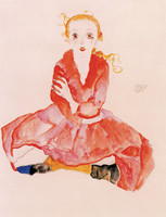 Seated Girl, Facing Front