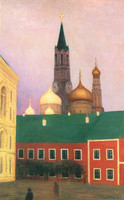 Ansicht des Kreml in Moskau