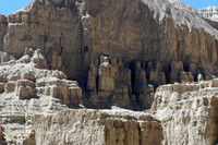 A close-up of the ruins of Guge Kingdom