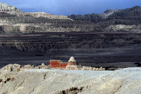 Overlooking the ruins of Guge Kingdom