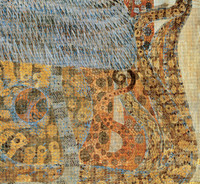 Gnawing Sorrow (detail from second panel of The Beethoven Frieze)