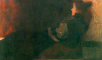 Woman near the Fire