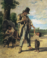 L’Aumône d’un mendiant à Ornans