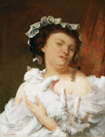 Woman with a Cat