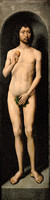 Adam (left exterior shutter of the Triptych of Saint John the Baptist)