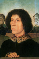 Portrait of a Man with a Spotted Fur Collar
