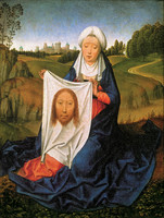 Saint Veronica (reverse of the Jan Floreins Triptych)