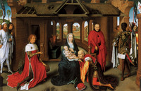 The Adoration of the Magi (central panel of the Triptych of the Adoration of the Magi)