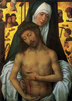 The Man of Sorrows in the Arms of the Virgin