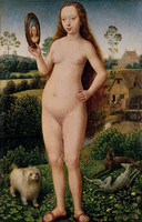 Vanity (central panel of the Triptych of Terrestrial Vanity and Celestial Redemption)