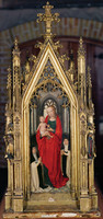 Virgin and Child (detail from The Shrine of Saint Ursula)