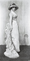 Harmonie in Rosa und Grau: Porträt von Lady Meux