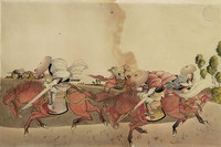 Samurais on Horseback