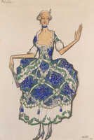 Costume de Felicita pour le ballet Les Femmes de bonne humeur