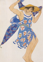 Costume d’un Béotien pour le ballet Narcisse